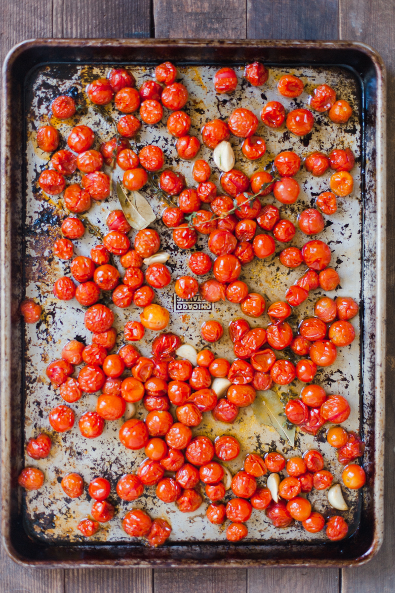 Slow Roasted Cherry Tomatoes With Garlic And Thyme Site Title